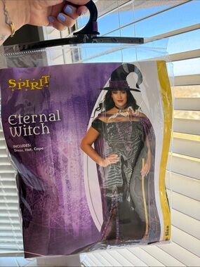 Spirit Eternal Witch Costume - Black & Purple